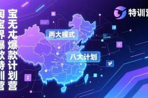 （17226期）淘宝无界爆款训练营：2026年1月杭州线下高端集训课，3天构建两大模式八大计划体系