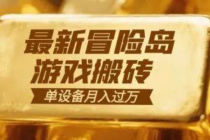 （16597期）冒险岛游戏搬砖  一组账号月利润9000+